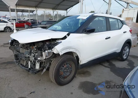 2020 Nissan Kicks S Xtronic Cvt z USA, uszkodzony, nr VIN 3N1CP5BV5LL494235